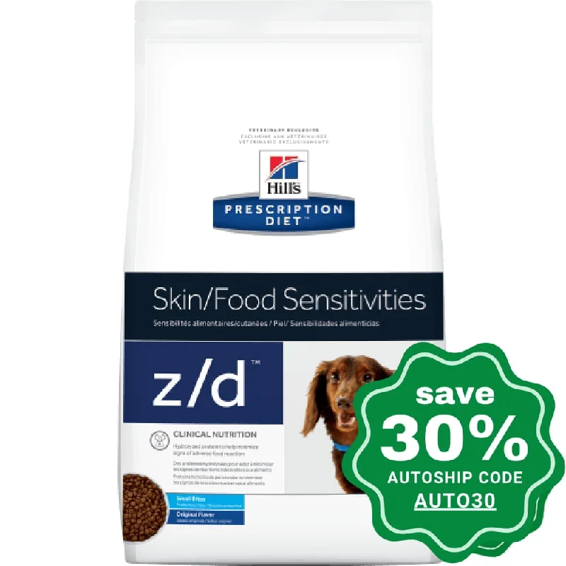 Hill's Prescription Diet - Dry Dog Food - Canine z/d Food Sensitivities Small Bites - 1.5KG